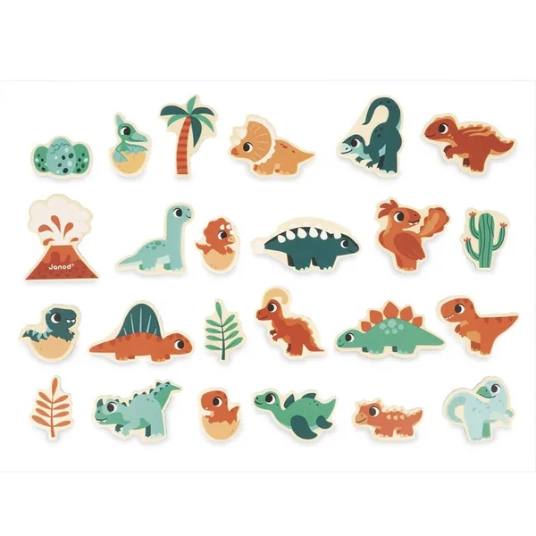 Magnets Dino 24 pièces - Janod