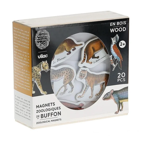 Magnets zoologiques de Buffon Muséum national d'Histoire naturelle - Vilac