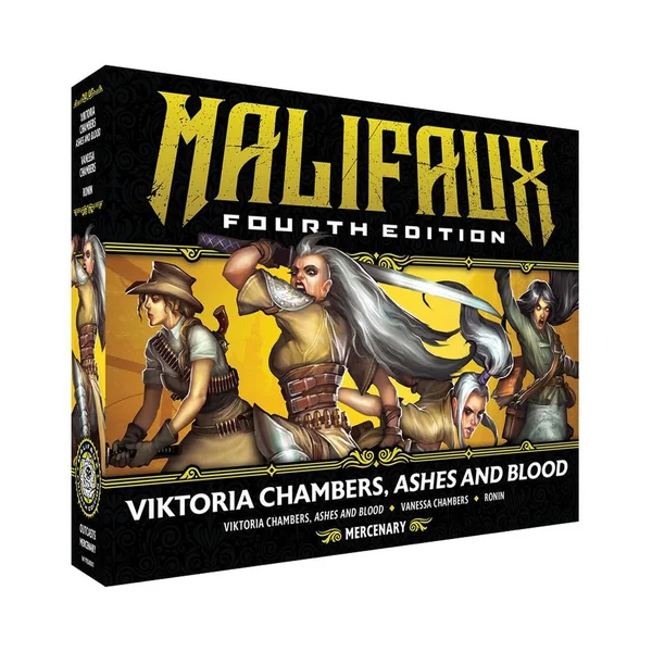 Malifaux 4E - Viktoria Chambers, Ashes and Blood