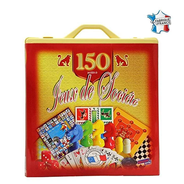Mallette 150 Jeux de société - Ferriot