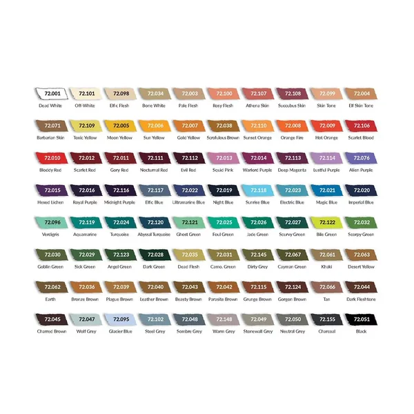 Mallette 80 teintes Game Color - Peinture