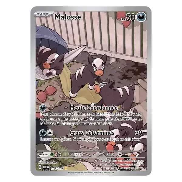 Malosse – Flammes Obsidiennes – 204/197