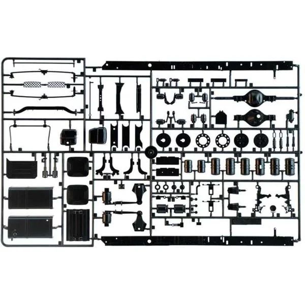 Maquette camion 3965 - Scania S770 V8 "White Cab" (1:24)