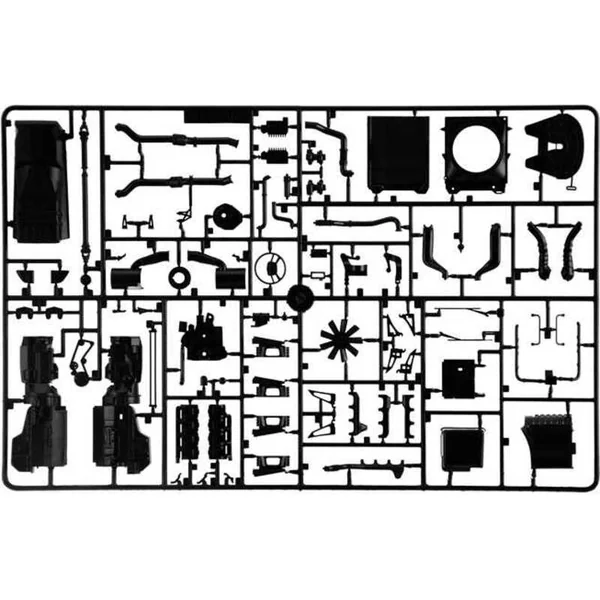 Maquette camion 3965 - Scania S770 V8 "White Cab" (1:24)