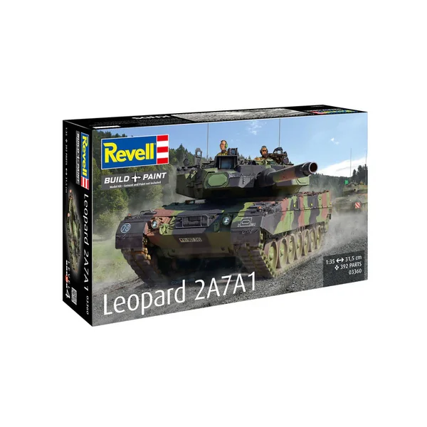 Maquette Char Léopard 2A7A1 Echelle 1:35 Level 4 - Revell