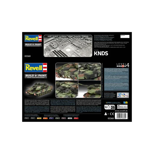 Maquette Char Léopard 2A7A1 Echelle 1:35 Level 4 - Revell