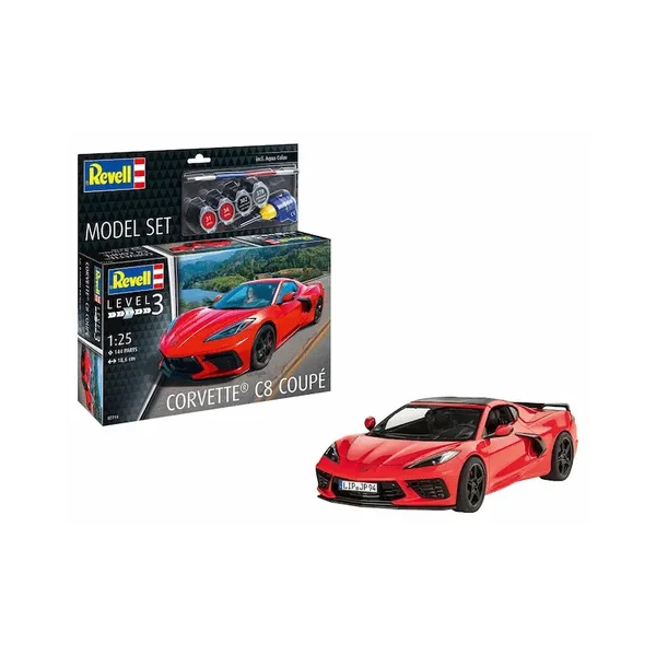Maquette Corvette C8 Coupé Level 3 échelle 1:25 - Revell
