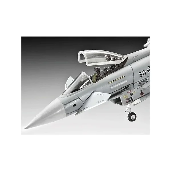 Maquette Eurofighter typhoon Avion de combat Level 4 échelle 1:144 - Revell