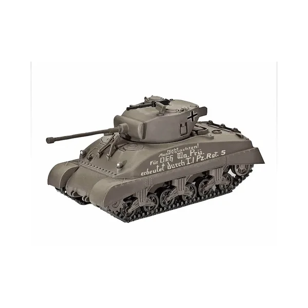 Maquette Herman M4A1 Char militaire Level 4 échelle 1:72 - Revell