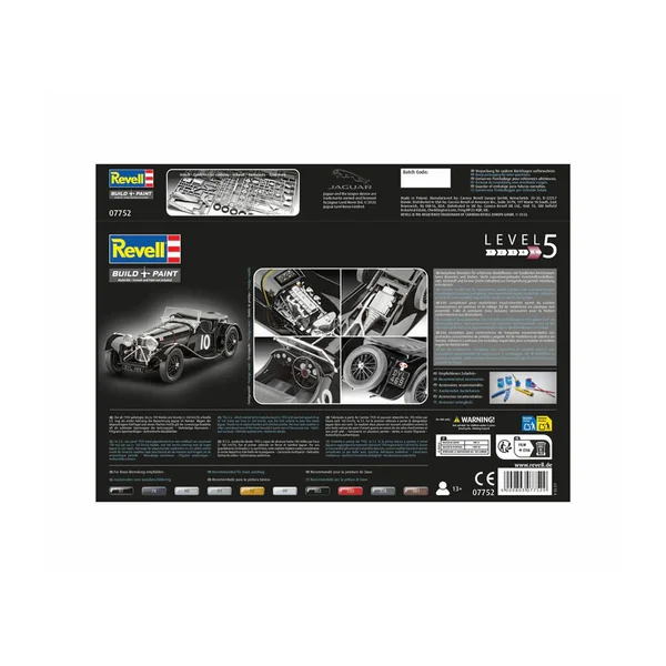 Maquette Jaguar SS100 Echelle 1:32 Level 5 - Revell