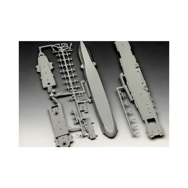 Maquette Navire USS enterprise CV-6 Level 4 échelle 1:1200 - Revell