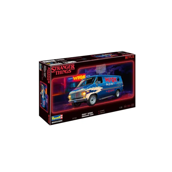 Maquette Squawk Van "Stranger Things" Echelle 1:25 Level 3 - Revell