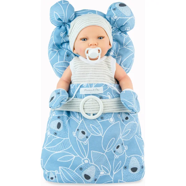 MARINA & PAU bébé Recien Nacido Blue 45cm