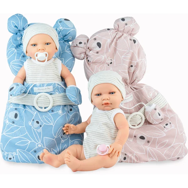 MARINA & PAU bébé Recien Nacido Blue 45cm