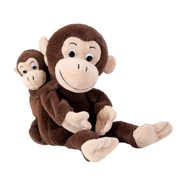 Marionnette Singe maman et bébé "Cheeta & Bibi" - Beleduc