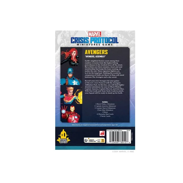 Marvel Crisis Protocol : Avengers - Affiliation Pack