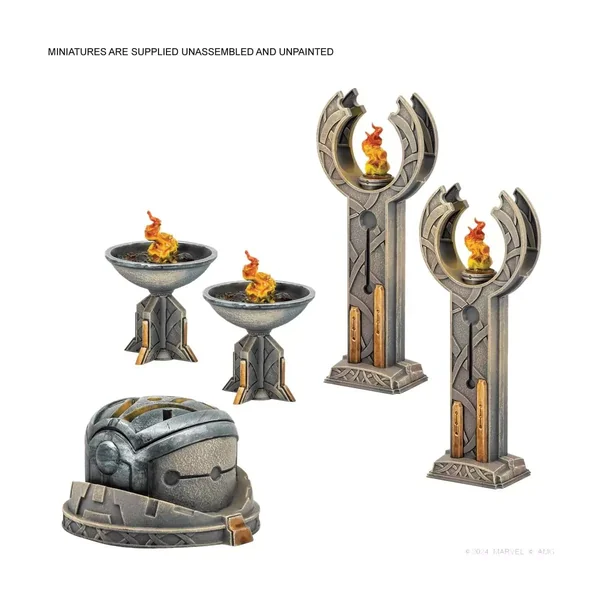 Marvel Crisis Protocol : Battle for Asgard - Terrain Pack