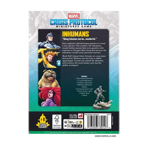 Marvel Crisis Protocol : Inhuman - Affiliation Pack