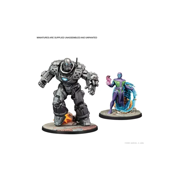 Marvel Crisis Protocol : Iron Lad & Iron Monger, Kang & Rescue - Character Pack