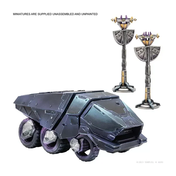 Marvel Crisis Protocol : Kingdom Wakanda - Terrain Pack