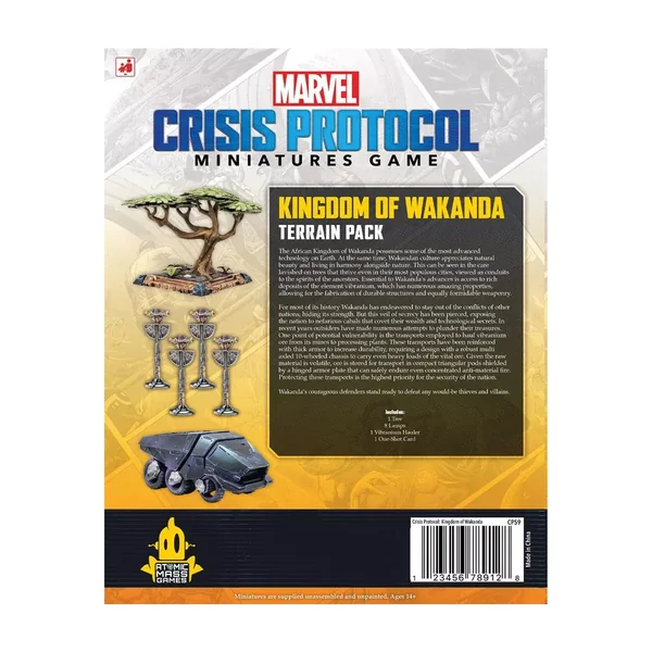 Marvel Crisis Protocol : Kingdom Wakanda - Terrain Pack