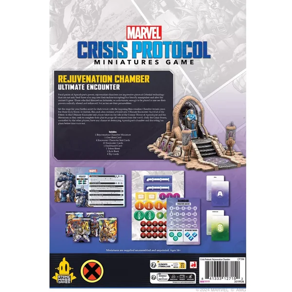 Marvel Crisis Protocol : Rejuvenation Chamber - Terrain & Ultimate Encounter