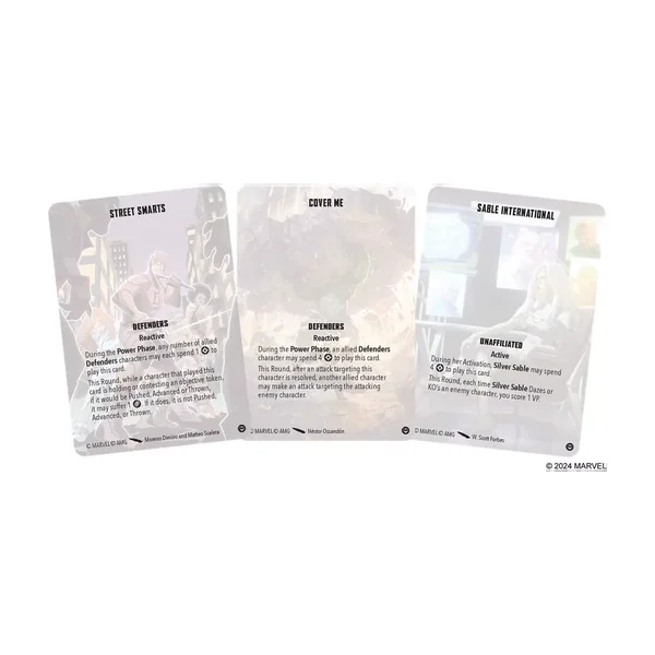 Marvel Crisis Protocol : Shang-Chi & Silver Sable - Character Pack