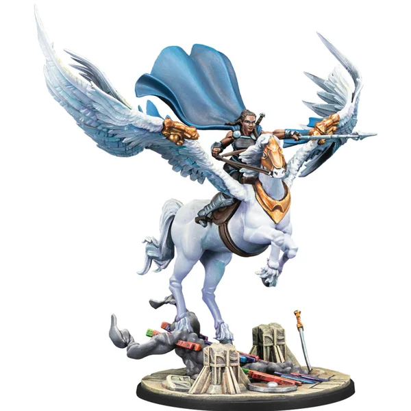 Marvel Crisis Protocol : Valkyrie on Elendil and Warriors Three