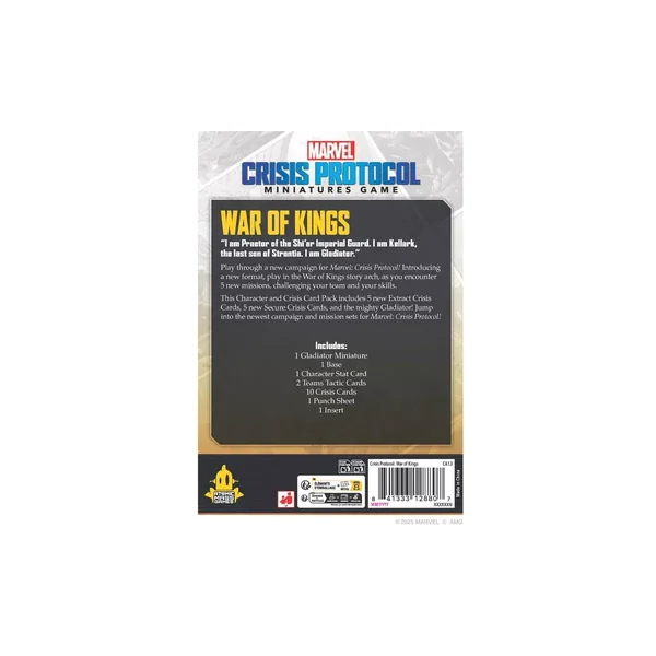 Marvel Crisis Protocol : War of Kings - Character & Crisis Card Pack