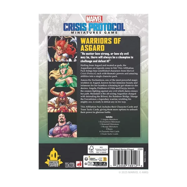 Marvel Crisis Protocol : Warriors of Asgard - Affiliation Pack