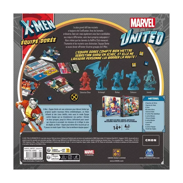 Marvel United : Gold Team - Extension