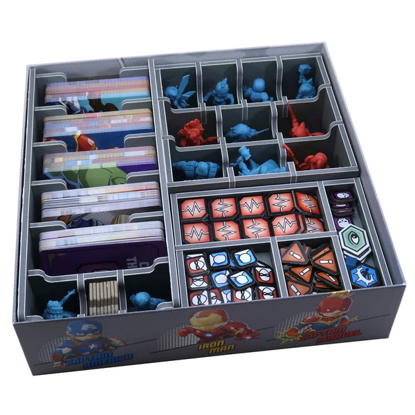 Marvel United - Rangement pour Boîte Folded Space Compatible