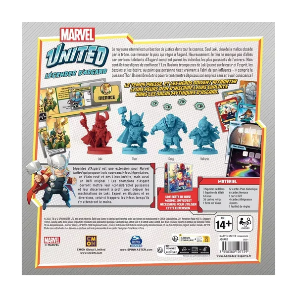 Marvel United : Tales of Asgard - Extension