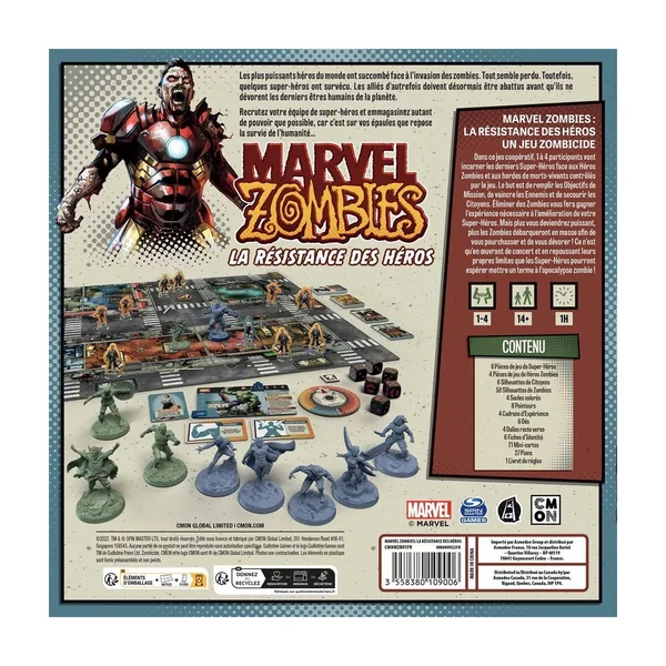 Marvel Zombies : La Résistance des Héros - Zombicide