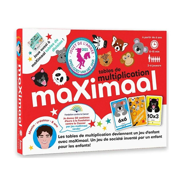 MaXimaal : Tables de Multiplication