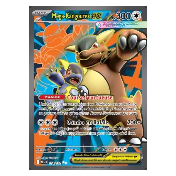 Mega Kangourex ex – Mega Evolution – 164/132
