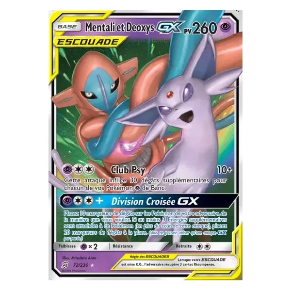 Mentali & Deoxys GX – Harmonie des Esprits – 072/236