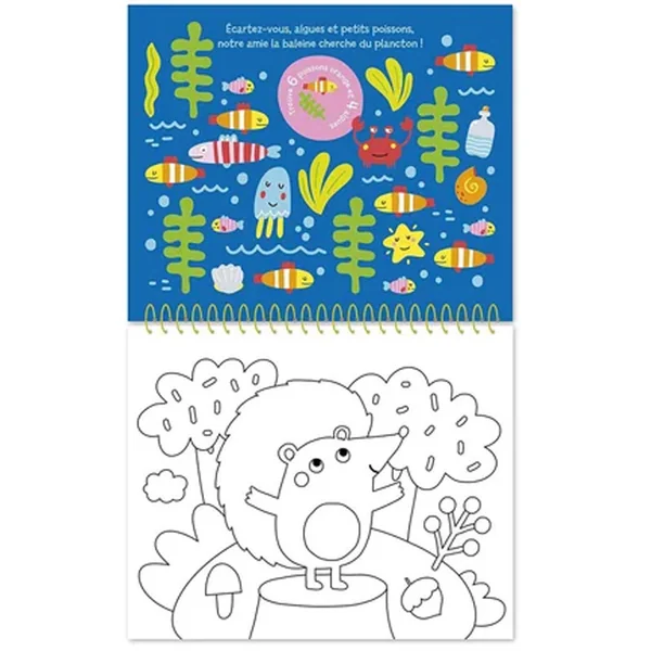 Mes jolies peintures magiques : Animaux mignons - 1 2 3 Soleil