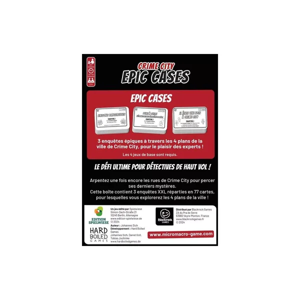 Micro Macro Crime City : Epic Cases - Extension
