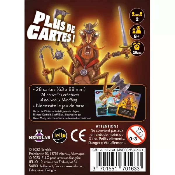 Mindbug : Nouveaux serviteurs - Extension