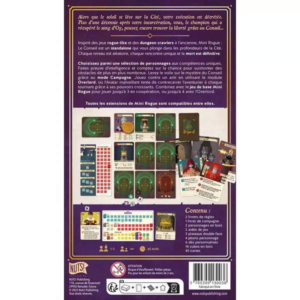 Mini Rogue - Saison 2 : Le Conseil