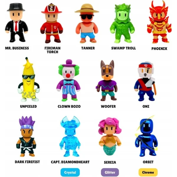 Minifigurines Stumble Guys 3D série 2 flow pack