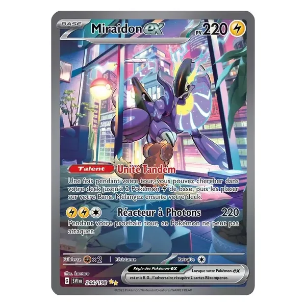 Miraidon ex – Écarlate et Violet – 244/198