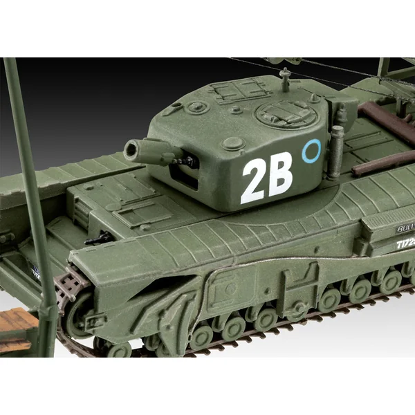 ModelSet militaire 63297 - Churchill A.V.R.E. (1:76)