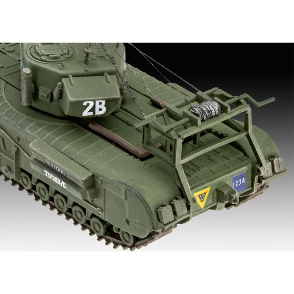 ModelSet militaire 63297 - Churchill A.V.R.E. (1:76)