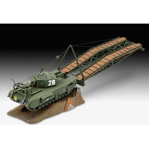 ModelSet militaire 63297 - Churchill A.V.R.E. (1:76)