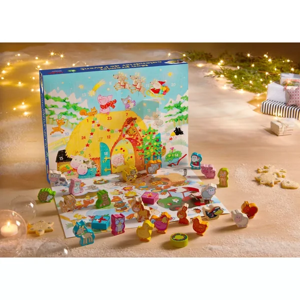 Mon premier calendrier de l'avent : Noël à la ferme