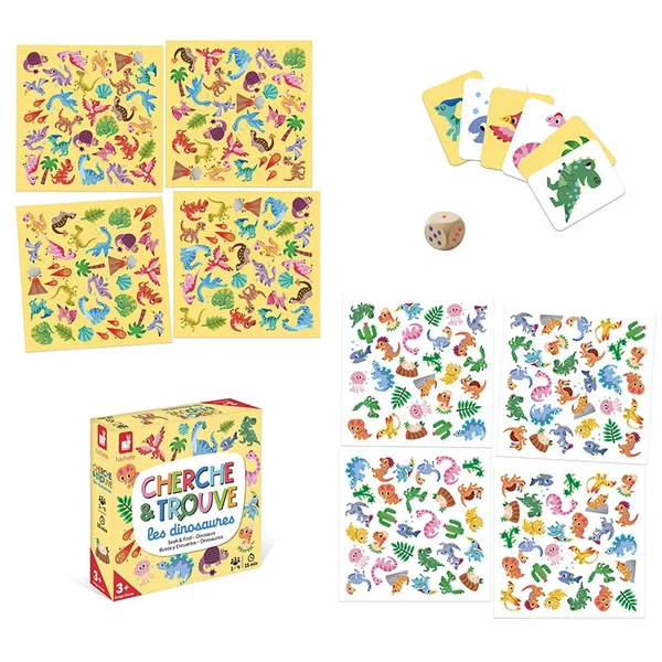 Mon premier Cherche et Trouve Dinos - Janod