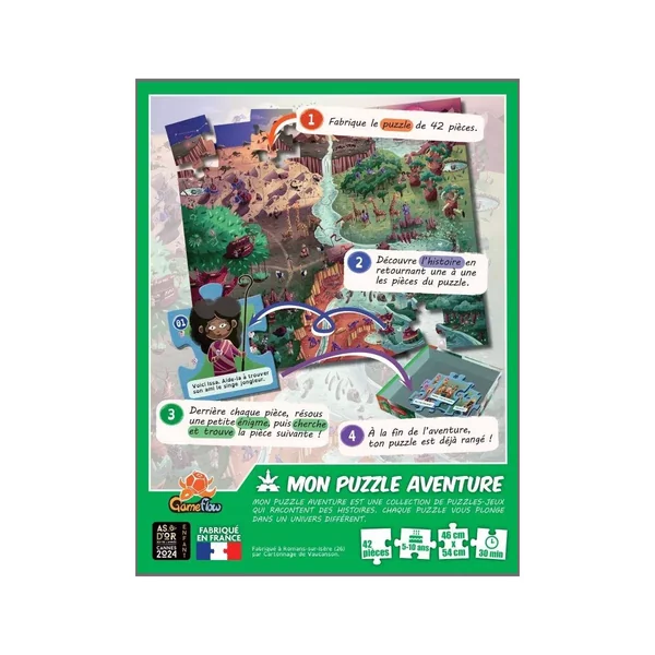 Mon Puzzle Aventure : Voyage en Terre Ocre