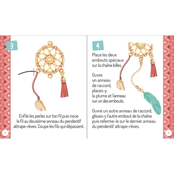 Mon superbe bijou : Mon joli collier attrape-rêves - Auzou